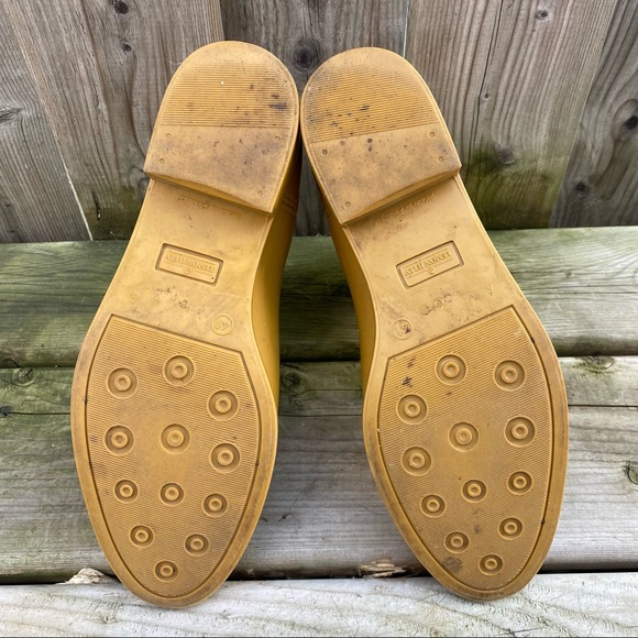 41 Lemon Jelly Yellow Chelsea Rain Boots - Picture 4 of 9